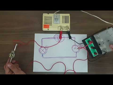 Видео: ЭКСПЕРИМЕНТ / Электр тізбегіндегі токты анықтау #тәжірибе #физика