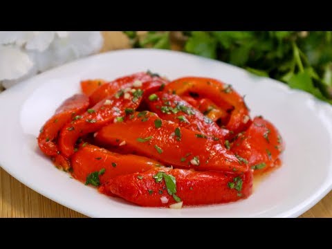 Видео: Очень вкусная закуска из перца. Маринованный перец быстрого приготовления / Pickled pepper. Eng sub