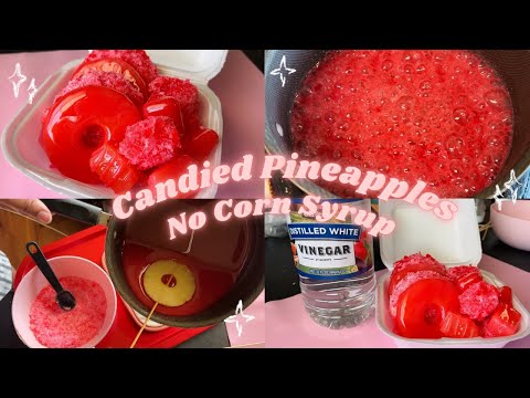 Видео: Мастер-класс по приготовлению ананасов в сахаре без кукурузного сиропа *Отличные советы* (очень п...