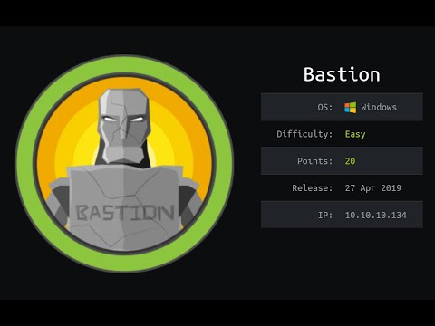 Видео: Зайшли на сервер через 445 порт та вкрали пароль з backup файлів. Bastion - HTB.