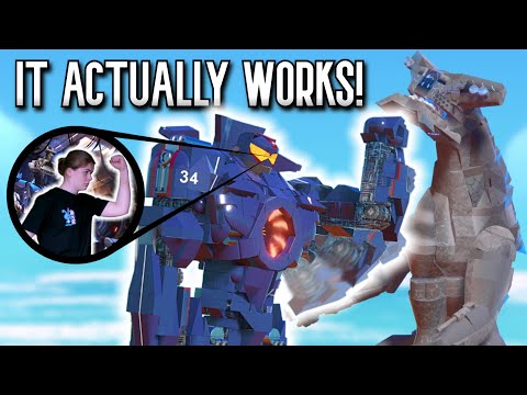Видео: Я создал робота, управляемого движением! (Jaeger) | Trailmakers