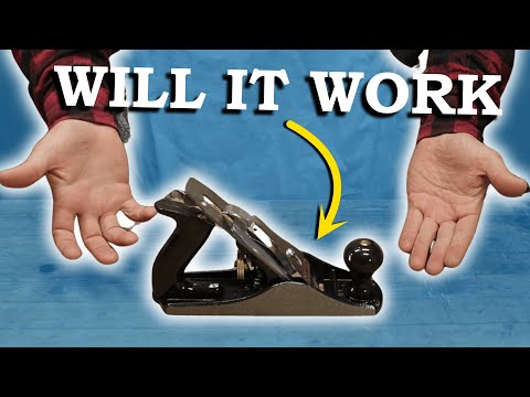 Видео: Как подготовить новый рубанок Stanley Bailey!