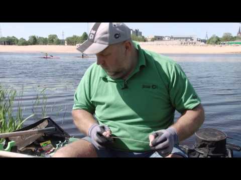 Видео: На рыбалку с Нормундом : оснастка фидера #1