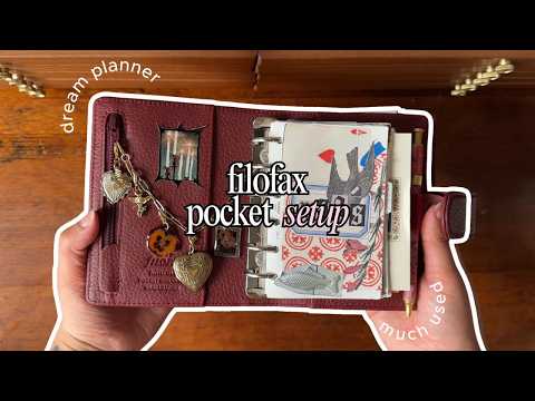 Видео: девчонки с Pinterest меня поняли - Мой карманный набор Filofax - вставки, декор и многое другое с...