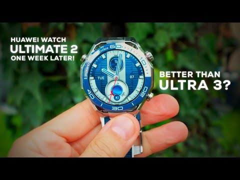 Видео: Huawei Watch Ultimate 2 — 7 дней спустя (ЧЕСТНЫЙ ОБЗОР) — посмотрите перед покупкой или обновлением?