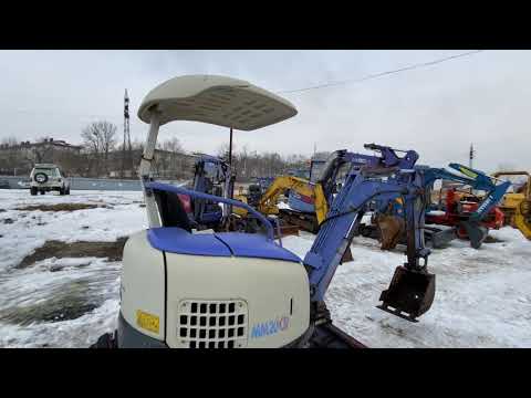 Видео: Экскаватор на заказ Mitsubishi MM20CR