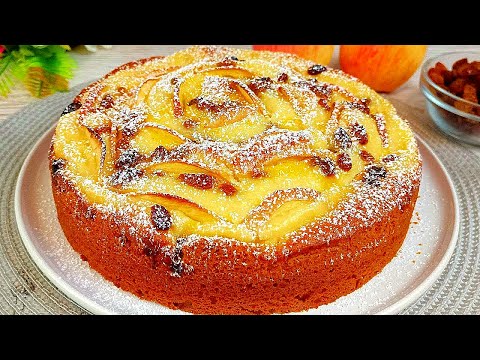 Видео: Яблочный пирог со сливками, который тает во рту! Простой и вкусный рецепт!