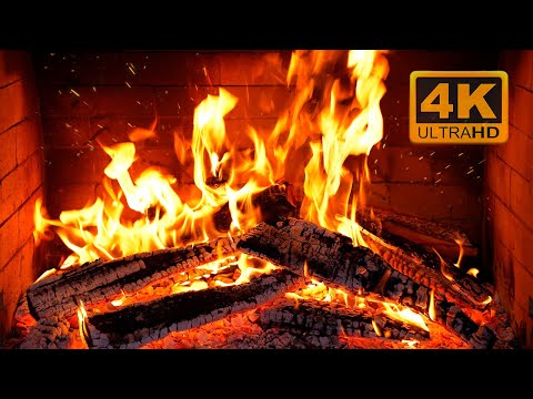 Видео: 🔥 Камин без рекламы. Уютный камин 4K Ultra HD