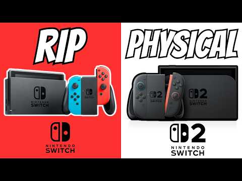 Видео: Покупайте игры Switch, пока можете (Смерть физических носителей)