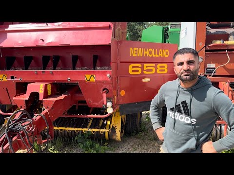 Видео: New Holland 658 | ОТЗЫВ | Карам из Ельца о пресс-подборщике