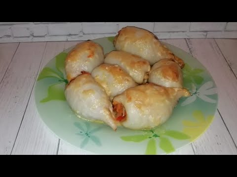 Видео: Фаршированные кальмары. Любимое блюдо мужа.