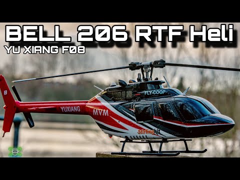 Видео: Юй Сян F08 Bell 206: распаковка, первые полеты и полная разборка!