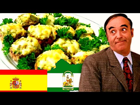 Видео: Фаршированные грибы a la andaluza , за 20 минут. Блюдо праздничного стола.
