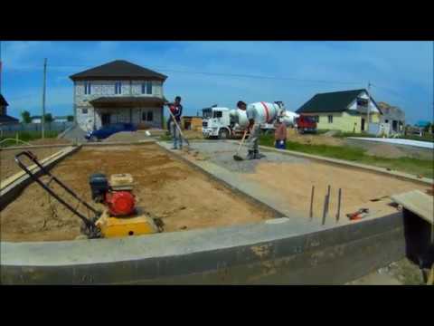 Видео: МПС Алматы. ПКСТ "Первомайский". Виброплита. Бетонная стяжка. Сопутствующие работы.21-22.05.2017.