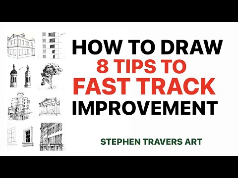 Видео: Как рисовать: 8 советов, которые помогут ускорить ваше совершенствование