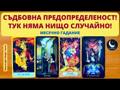 Видео: 💫🔮💫СЪДБОВНА ПРЕДОПРЕДЕЛЕНОСТ! ТУК НЯМА НИЩО СЛУЧАЙНО!🌟Месечно Гадание ЮНИ 2024🌟 | Timeless ✨