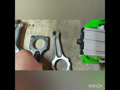Видео: Не стандартное облегчение шатунов 21213