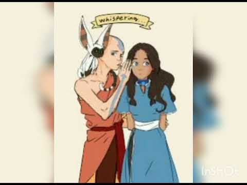 Видео: Катара и Аанг/ Аватар легенда об Аанге