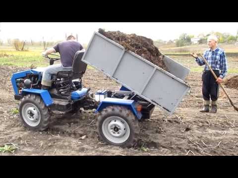 Видео: Минитрактор из ЛуАЗа, часть 2 (сборка, испытание)