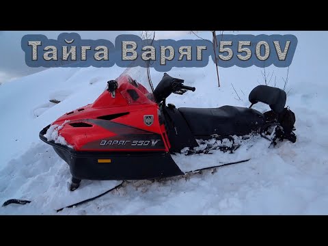 Видео: снегоход Тайга  Варяг 550 V , день покатушек!