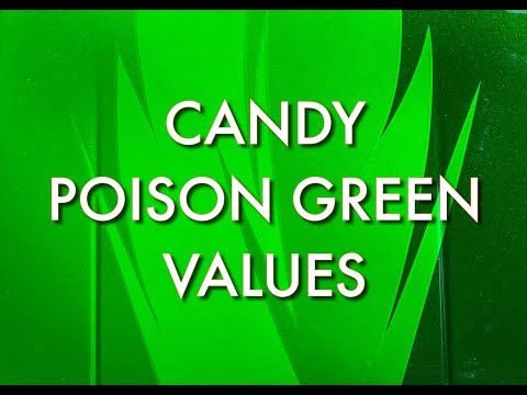 Видео: Значения Candy Poison Green