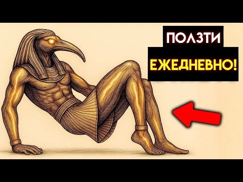 Видео: Если будете делать это ежедневно, вы останетесь МОЛОДЫМИ ВЕЧНО! Мудрость предков Тота, которую 99% н