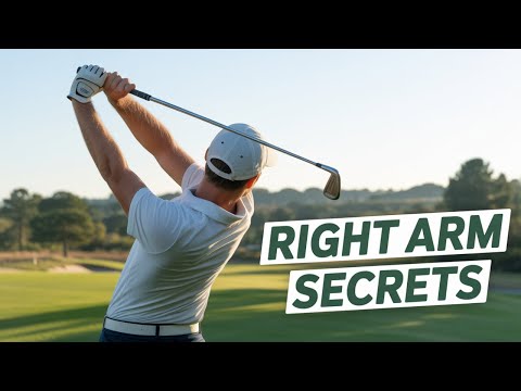Видео: Движения правой руки при ударе в гольфе.