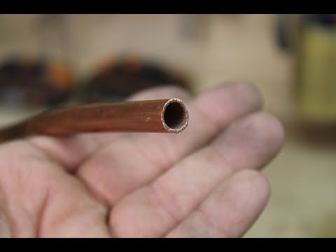 Видео: Как согнуть медную или латунную трубу без обжига, песка, льда, забытые хитрости