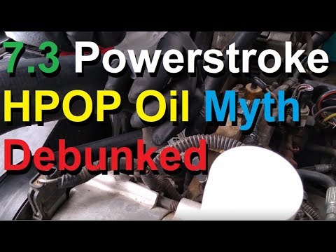 Видео: Миф о масле Powerstroke HPOP 7.3 развенчан