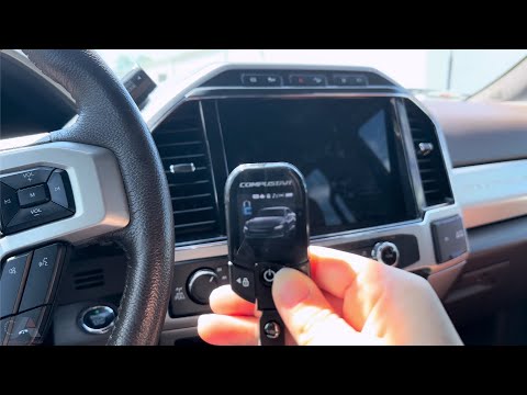 Видео: Воры это НЕНАВИДЯТ! Установка Compustar T13 Pro и Drone XC на F350 2022 года с замком FT-KL1