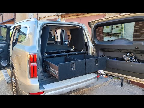 Видео: ОРГАНАЙЗЕР СПАЛЬНИК TANK 500