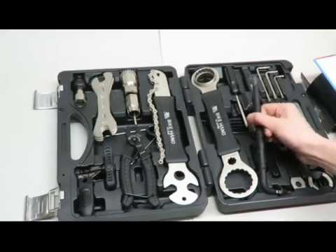 Видео: Обзор набора велоинструмента Bike Hand YC721