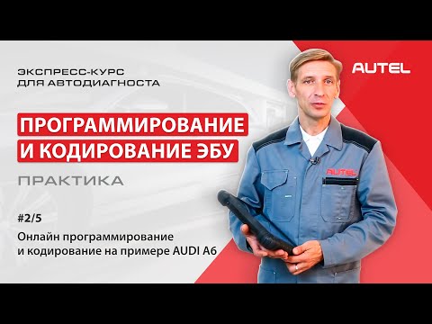 Видео: 2/5 Практика. Онлайн-программирование и кодирование на примере Audi A6