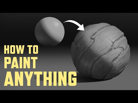 Видео: Как красить ЛЮБОЙ материал — Введение в принцип формы