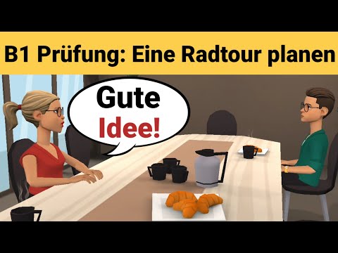 Видео: Устный экзамен по немецкому языку B1 | Планируйте что-нибудь вместе/диалог | разговор, часть 3