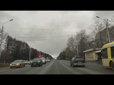 Видео: экзаменационный маршрут город Томск. октябрь 2024