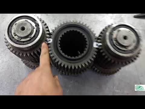 Видео: Ремонт делителя неизвестной кпп Man Eaton Fuller TS 16612 A.