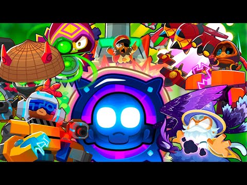 Видео: Создал 7 Парагонов 100-й СТЕПЕНИ за одну игру!! | Bloons TD 6 | По настоящему легендарное видео!!