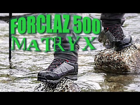 Видео: Новинка! Decatlon Matryx: горные ботинки с мембраной Forclaz 500 Матрикс Декатлон Matrix