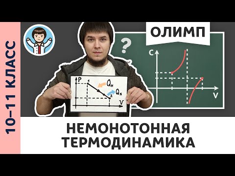 Видео: Немонотонная термодинамика | Ботаем олимпы #12 | Олимпиадная физика, Пенкин | 10, 11 класс