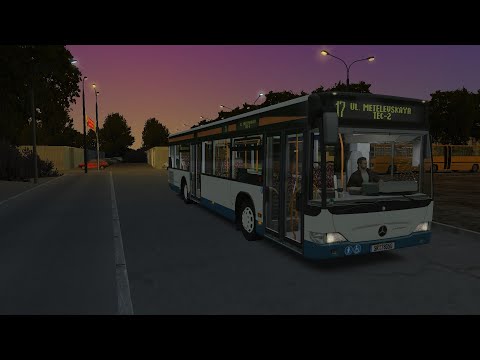 Видео: Mercedes Benz O530 Facelift возможно списаный но легендарный |OMSI2| Чистогорская Область Маршрут 17