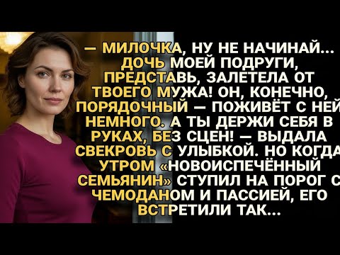 Видео: Муж с чемоданом пришёл к жене — но «приём» с порога вернул его к реальности...