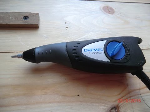 Видео: Гравер Dremel Engraver 290 – 3\4 Тесты на различных материалах
