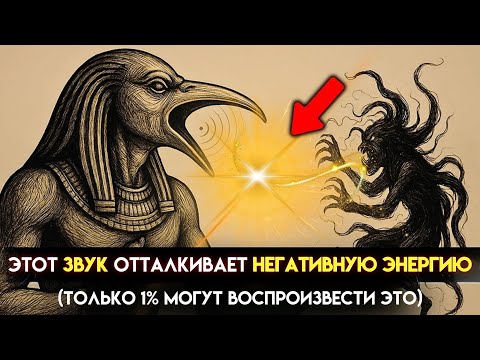 Видео: Этот МАГИЧЕСКИЙ ЗВУК Тота ЗАЩИЩАЕТ вас от НЕГАТИВНЫХ ЭНЕРГИЙ | Никто не сможет вас победить