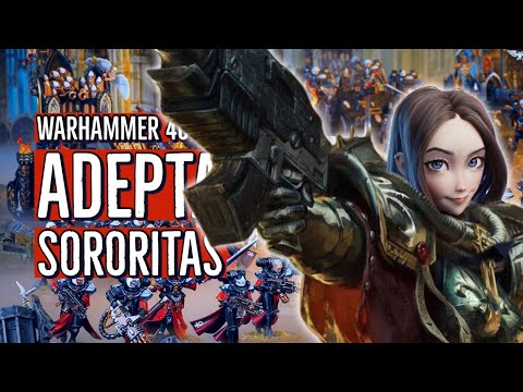 Видео: СЕСТРЫ БИТВЫ! Adepta Sororitas — Краткий обзор моделей (Warhammer 40000)