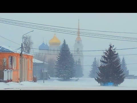 Видео: До и после Нового Года. Праздничный стол по-деревенски. Новогодний г. Болхов (Орловская обл.)