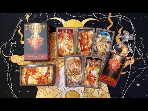 Видео: 🎭 ОБЗОР колоды "ENCORE TAROT" Ciro Marchetti 🎭 "ТАРО НА БИС" Чиро Маркетти 🎭