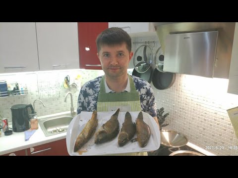 Видео: Рыба горячего копчения в сковороде ВОК от iCook - Рубрика "Готовим вместе" (Е. Романенко) [12:54]