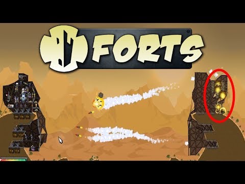 Видео: Forts №22 - Такого вы не видели...