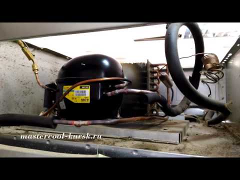Видео: Холодильный шкаф Polair CM107 S  Замена компрессора
